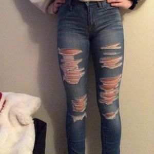 Pacsun dipped jeggings
